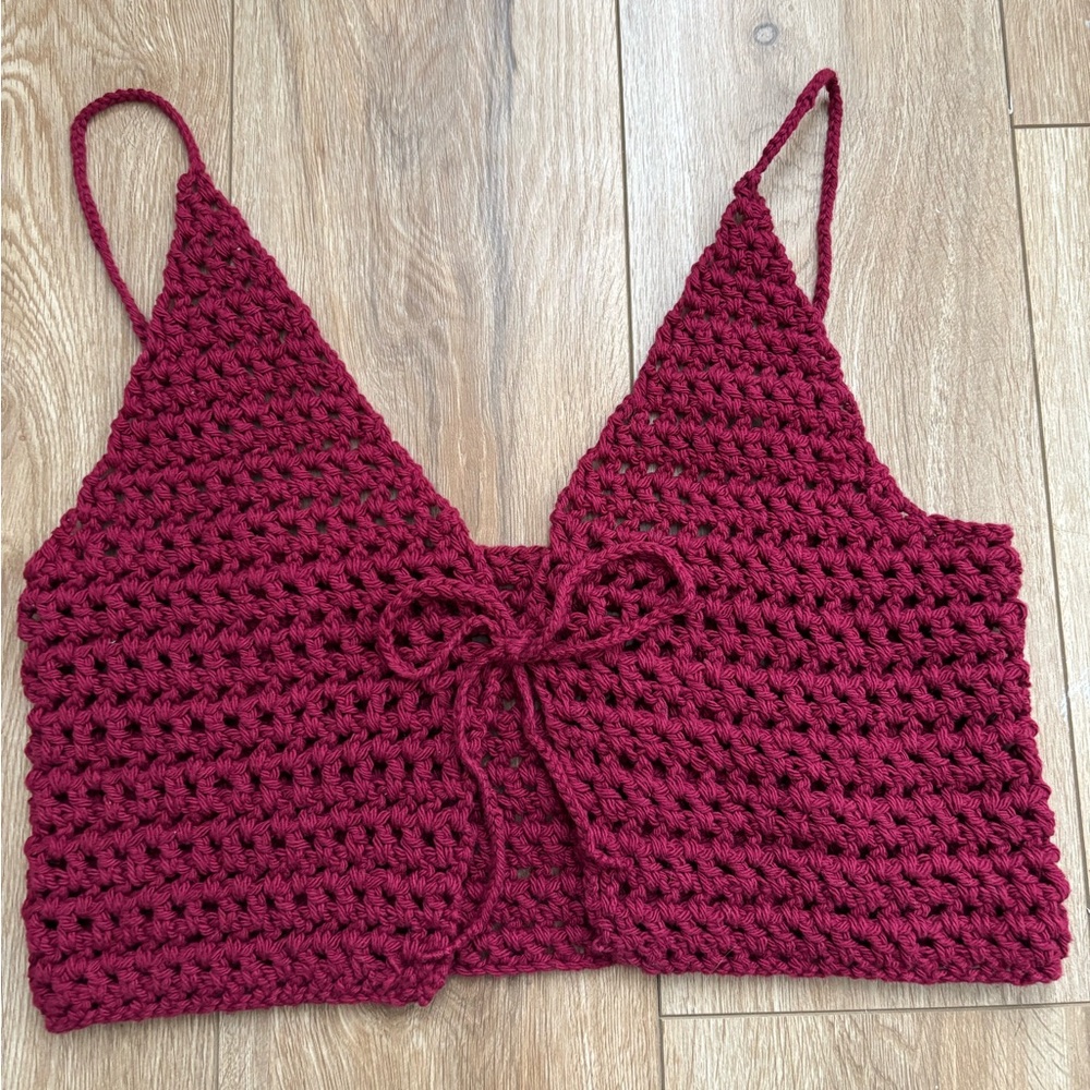 Crochet beach cover up